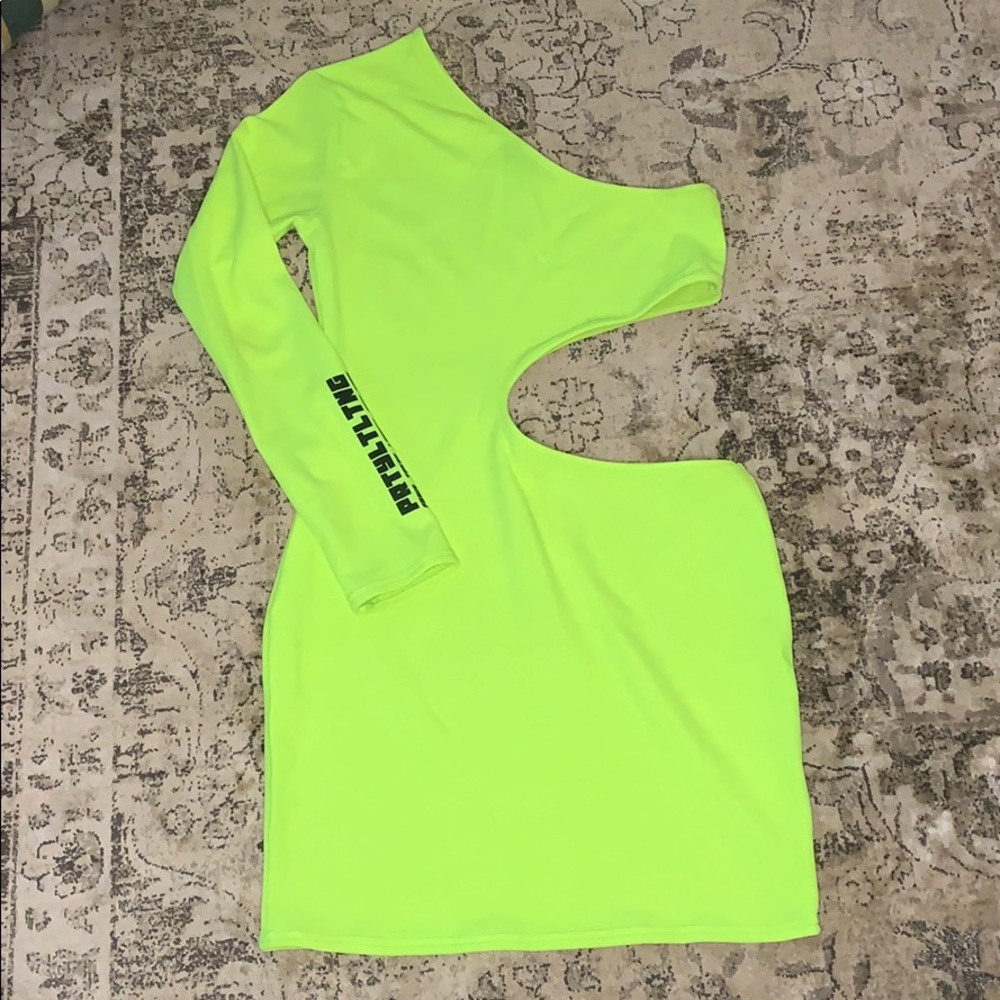 Neon Lime Dress